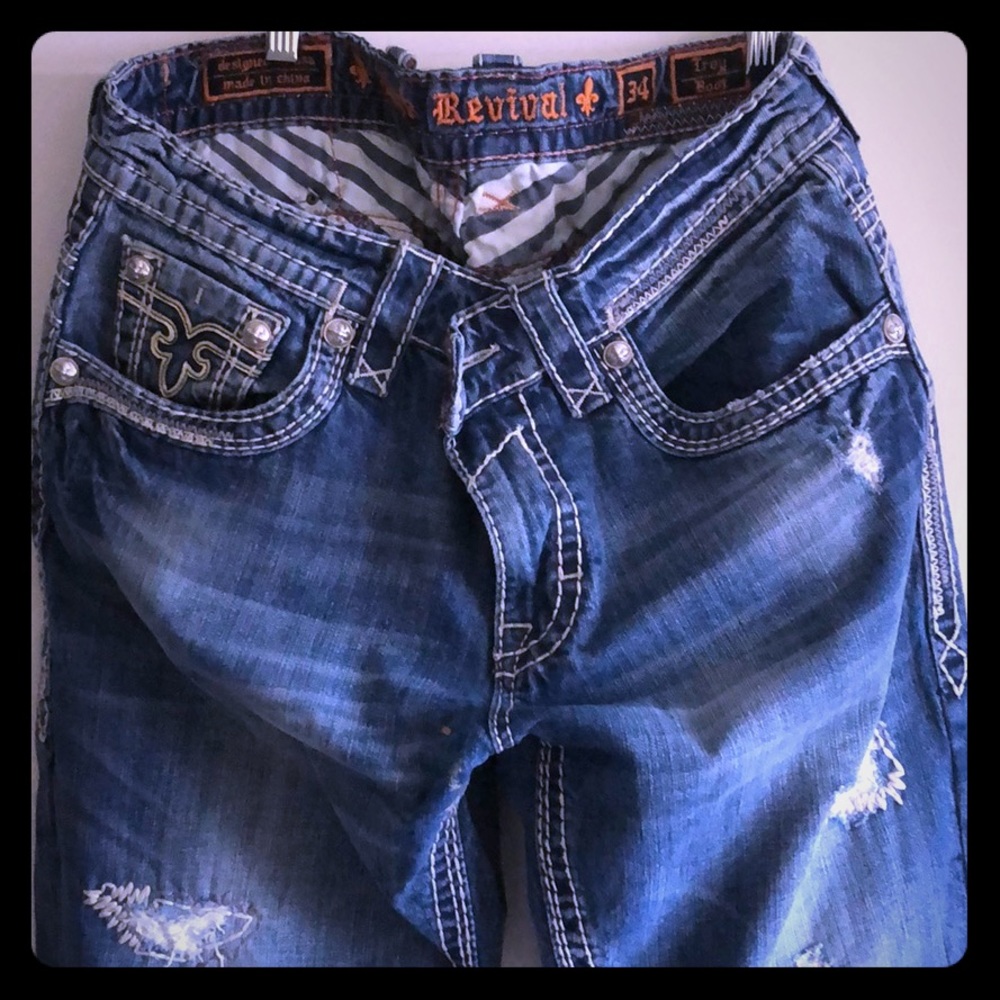 Rock Revival jeans (34L bootcut)
